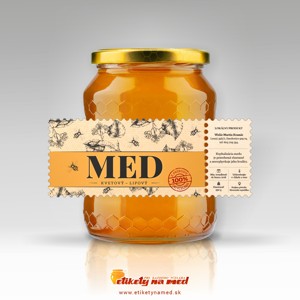 Etiketa na med - emvz - 88