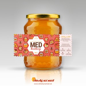 Etiketa na med - emvz - 90
