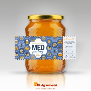 Etiketa na med - emvz - 91