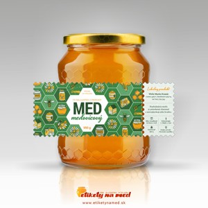Etiketa na med - emvz - 92