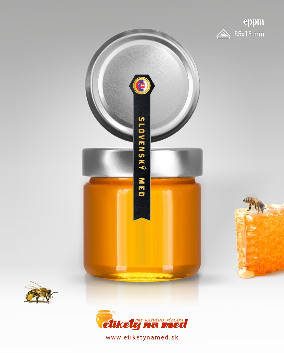 Pečatn&aacute; p&aacute;ska na med 85x15 - eppm 48