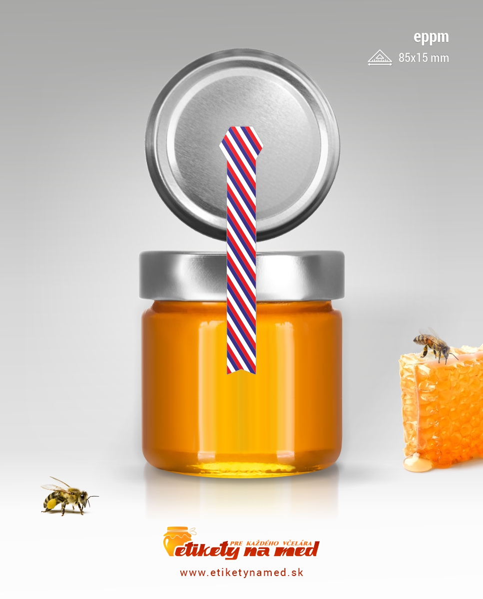 Pečatn&aacute; p&aacute;ska na med 85x15 - eppm 52